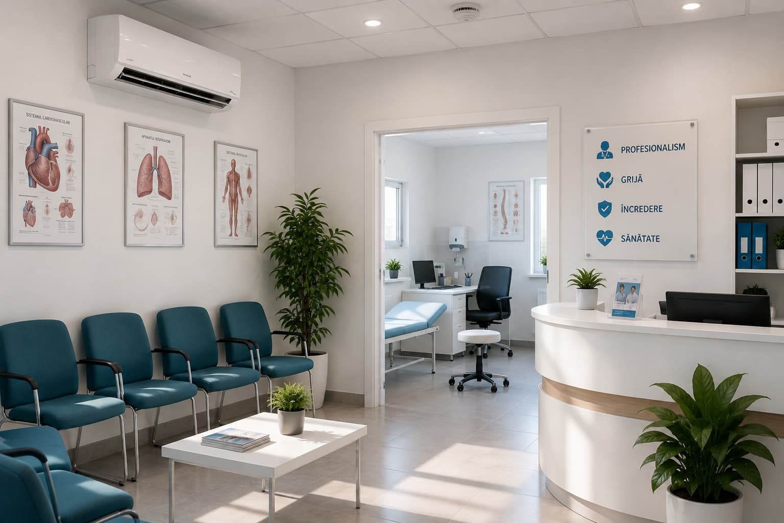 Aer Condiționat pentru Clinică sau Cabinet Medical — Ce Contează cu Adevărat