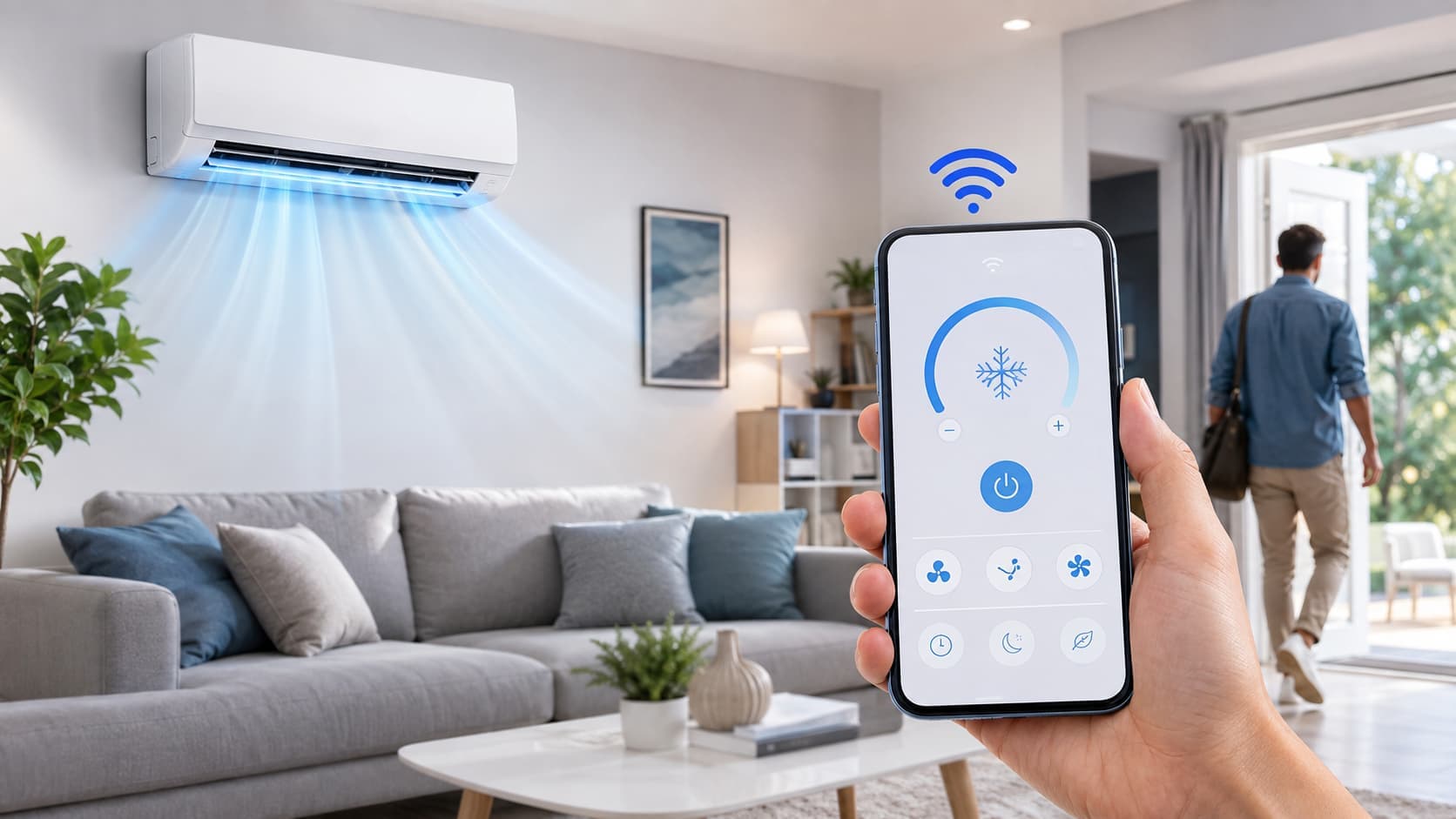 Conditioner cu Wi-Fi — Control de pe Telefon, Explicat pe Înțeles